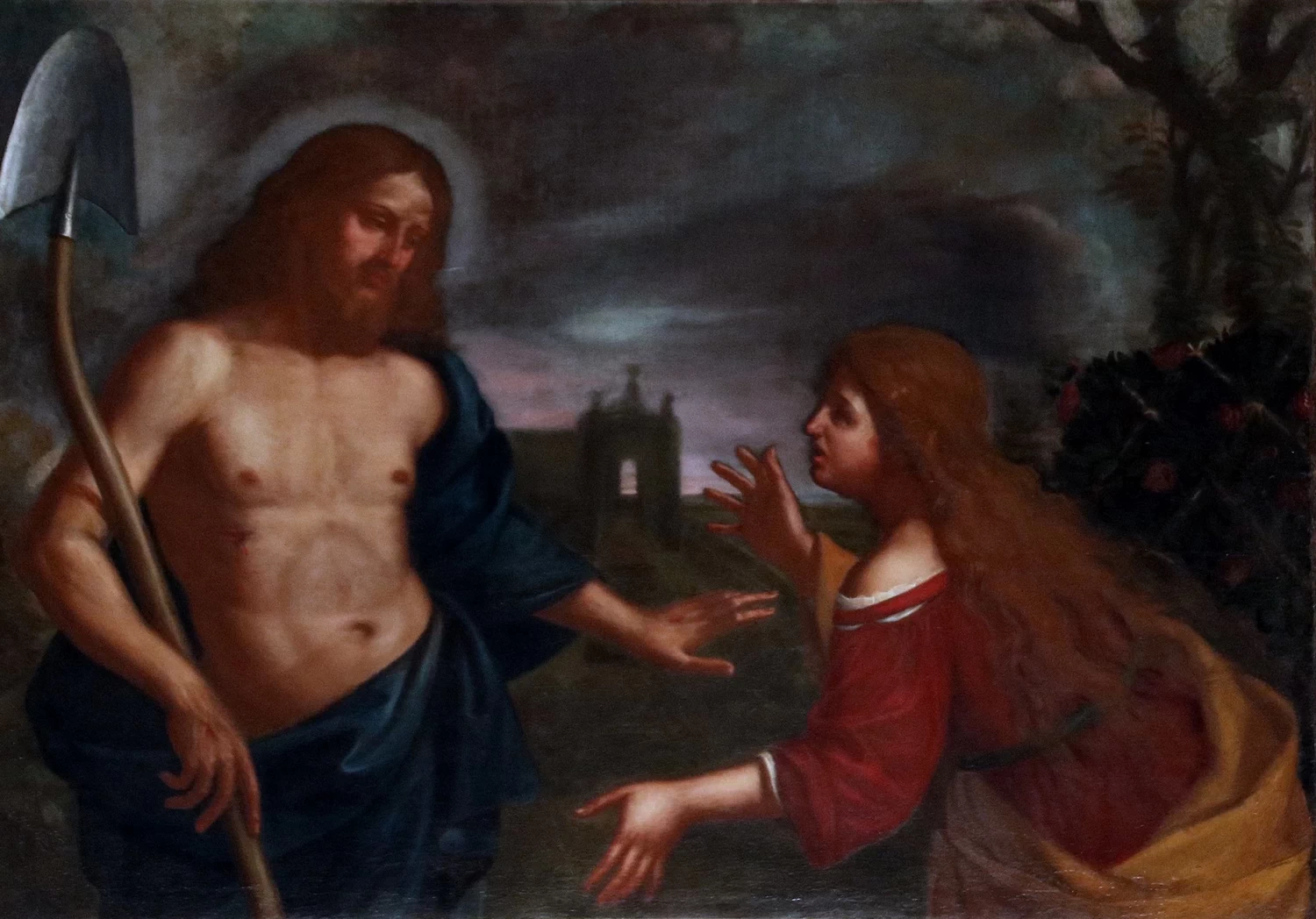 Cesare Gennari 48 Santa Maria Maddalena con Gesù risorto collegiata di Santa Maria Maggiore (Pieve di Cento)