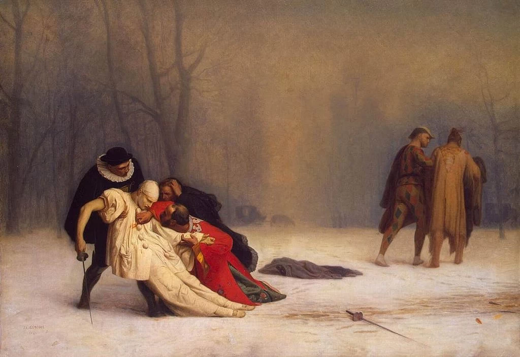 Jean Léon Gérôme 41 Duello dopo un ballo in maschera Hermitage, San Pietroburgo