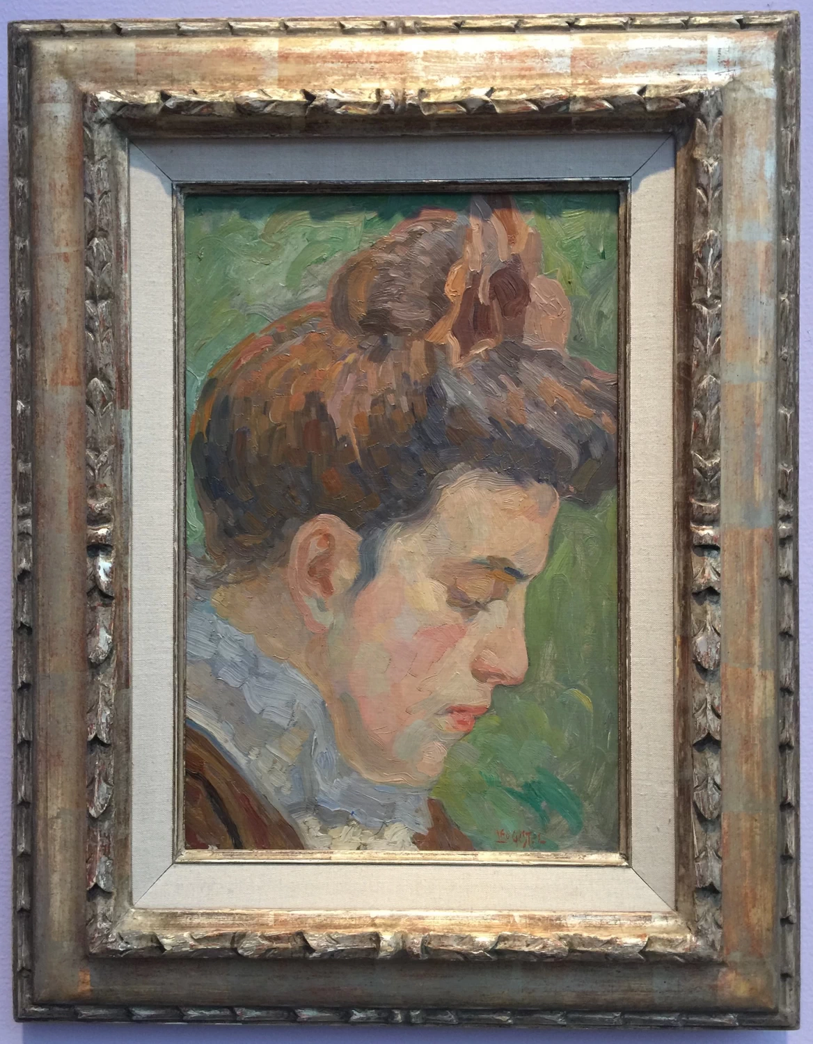 Leo Gestel 39 Ritratto di Anna Maria Gestel