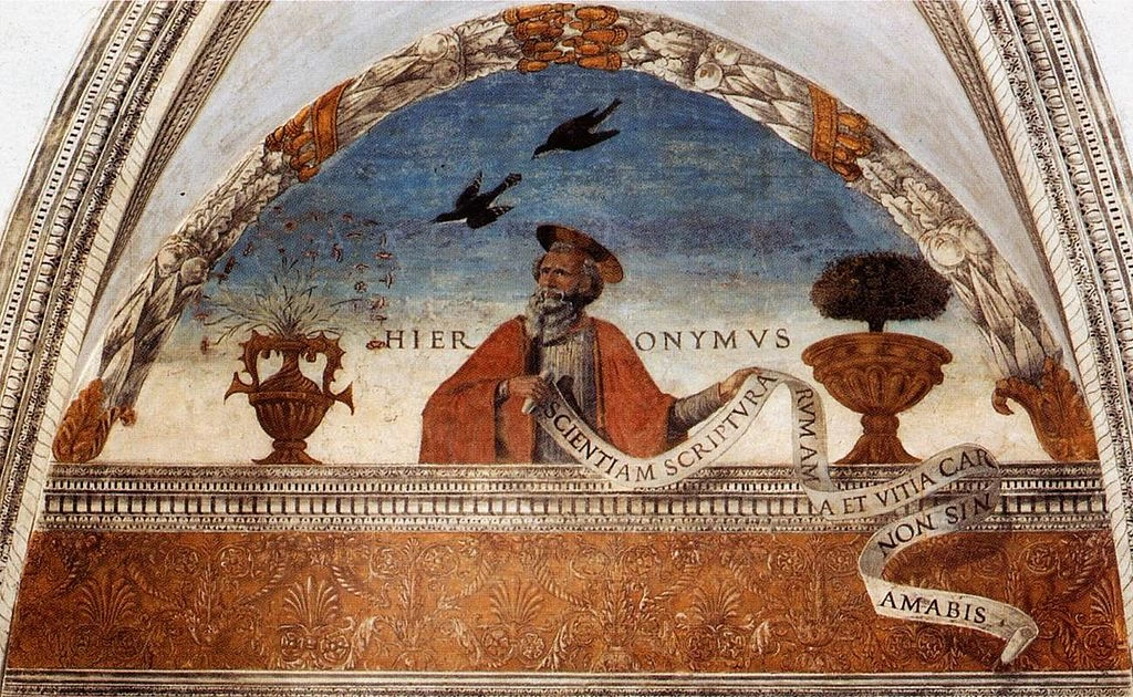 Davide Ghirlandaio 28 San Girolamo Biblioteca Apostolica Vaticana