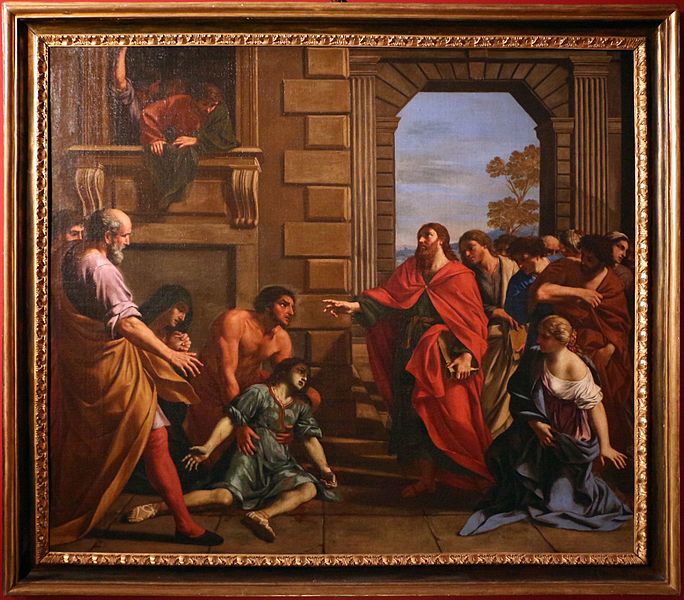 11 Giacinto gimignani, san paolo resuscita eutico a troade, 1639