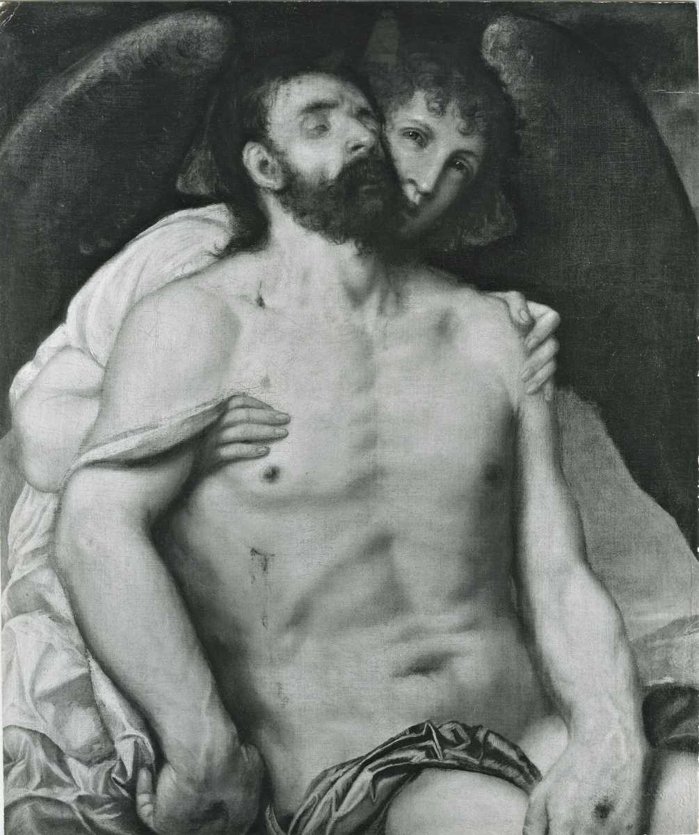Cristo morto sorretto da un angelo Princeton University Art Museum