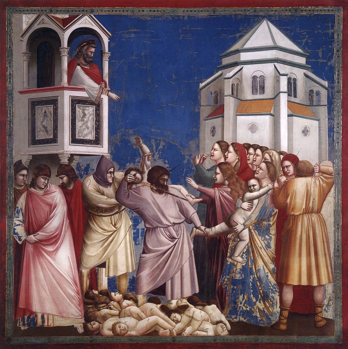 Scene della vita di Cristo - Massacro degli innocenti, Cappella degli Scrovegni, Padova