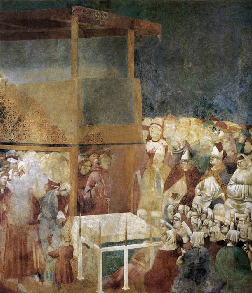 Leggenda di san Francesco - Canonizzazione, Chiesa di San Francesco, Assisi