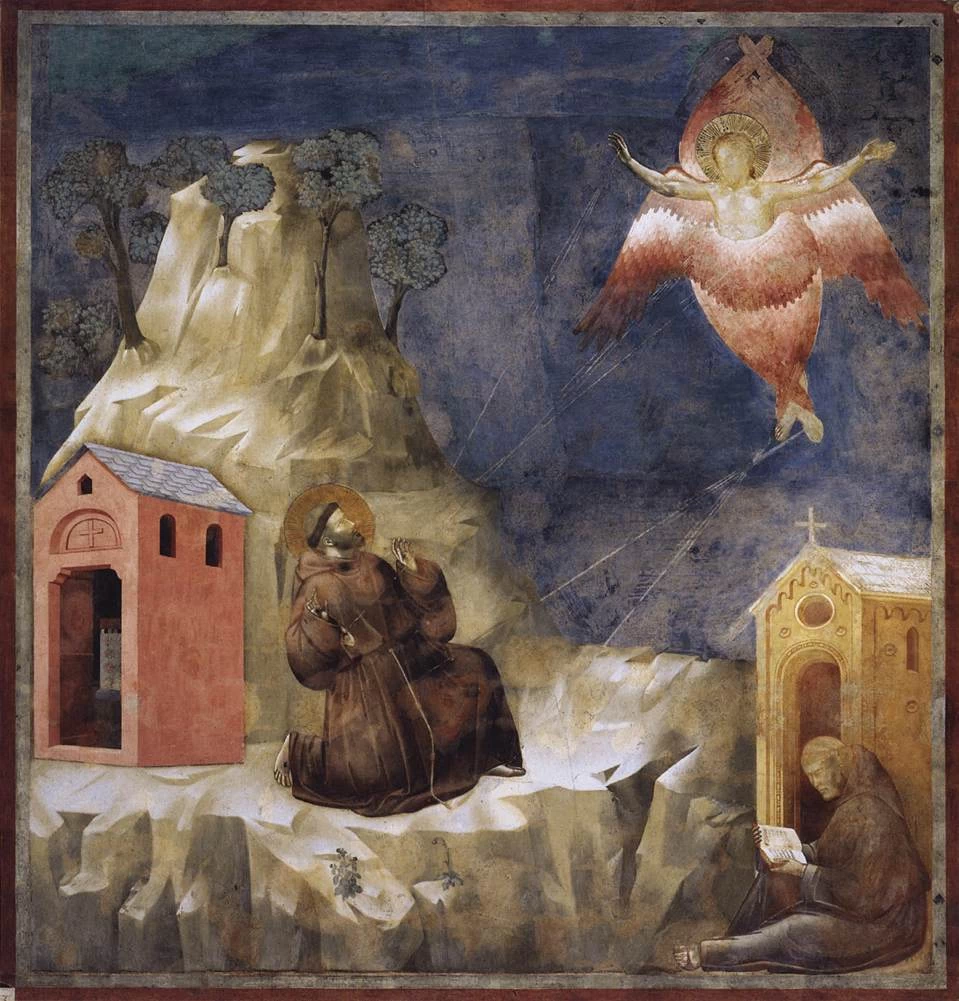 Leggenda di san Francesco - Le stigmate, Chiesa di San Francesco, Assisi