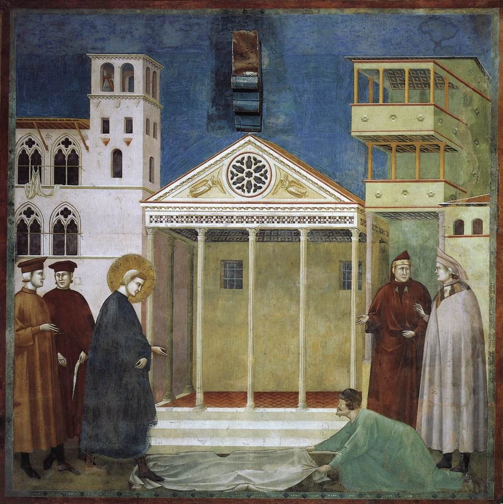 Leggenda di san Francesco - Chiesa di San Francesco, Assisi