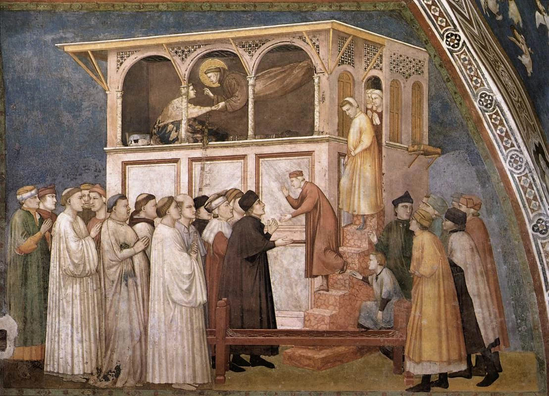 Resurrezione del ragazzo a Sessa - Chiesa di San Francesco, Assisi