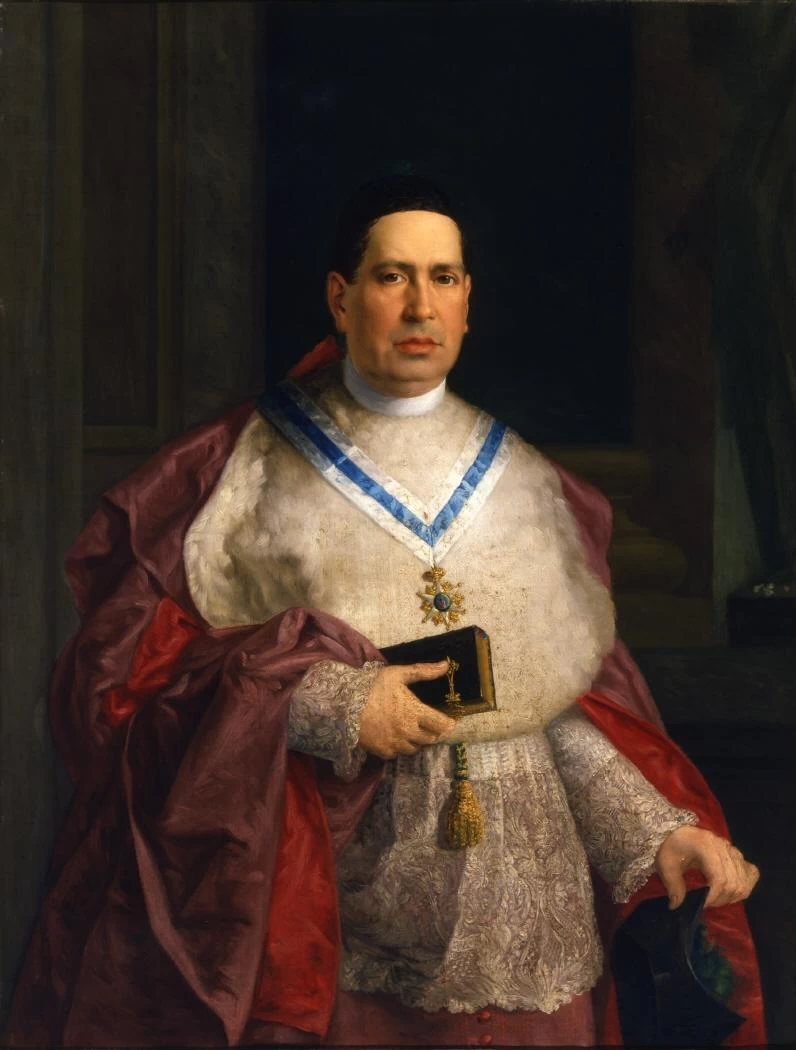 Antonio Gisbert 22 Ritratto di don Ilario Blanco Real Academia de Bellas Artes de San Fernando