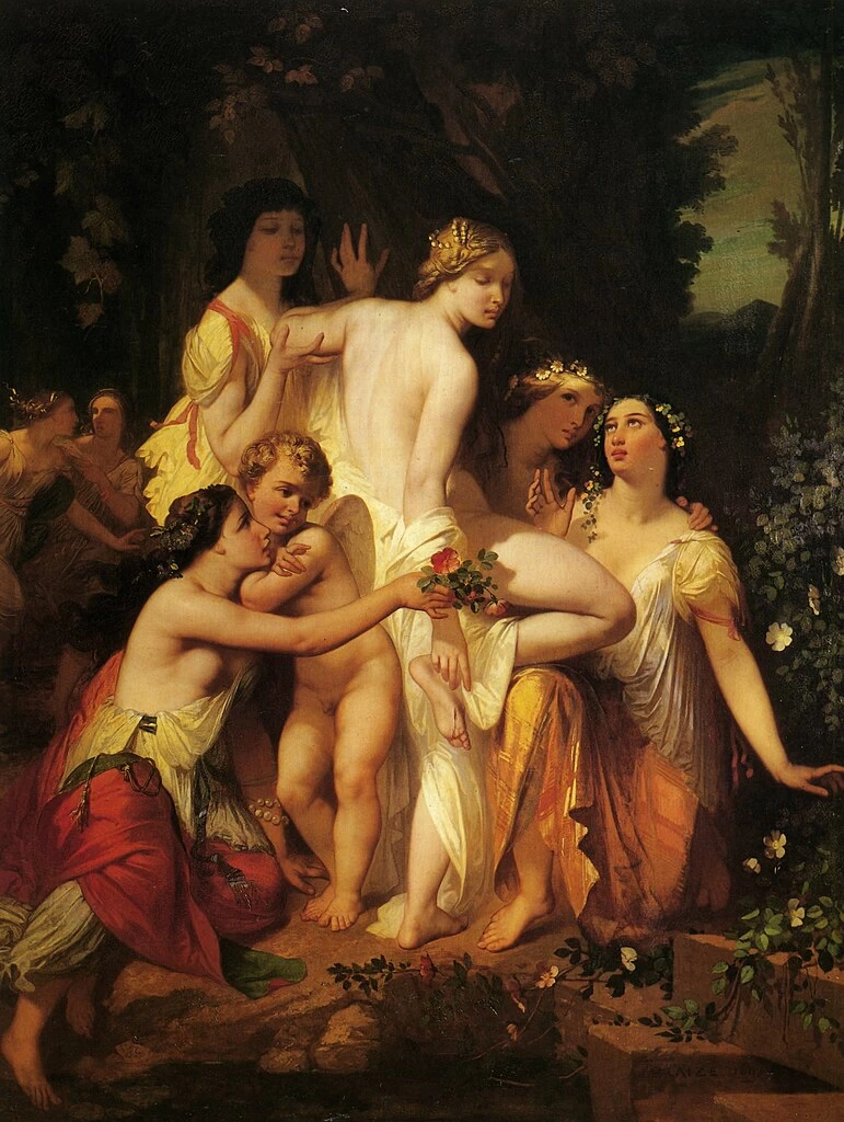 Auguste Barthélemy Glaize 15 Il sangue di Venere, 1845