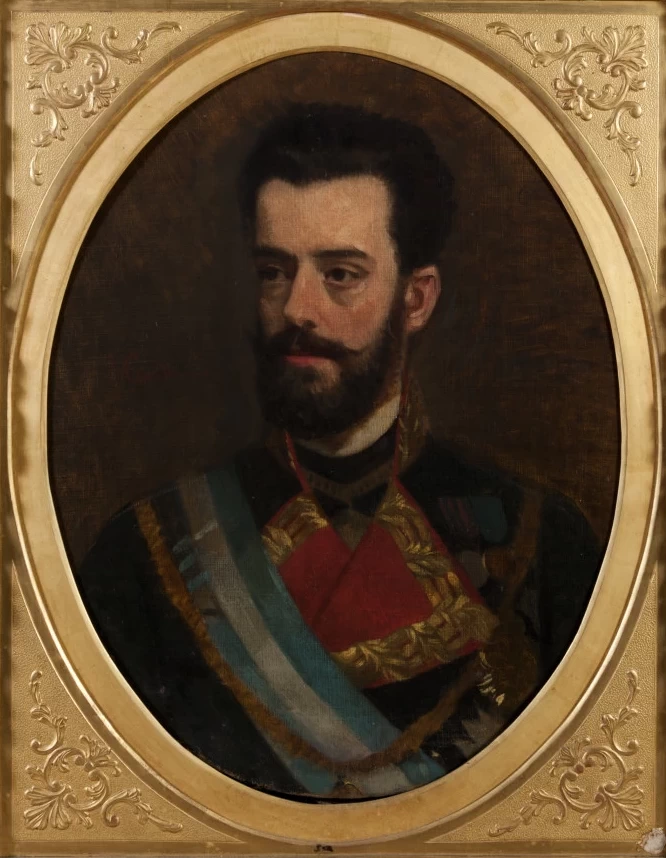 37 Michele Gordigiani ritratto di Amedeo Ferdinando Maria di Savoia Castello Reale, Racconigi, Cuneo