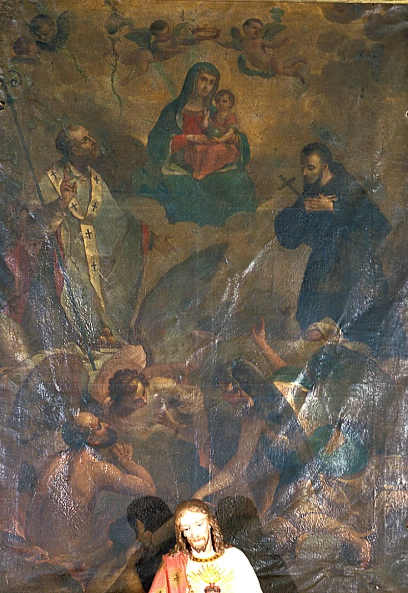 A. M. (1790), Santi Mariano Biondi Nicolò e le anime del Purgatorio