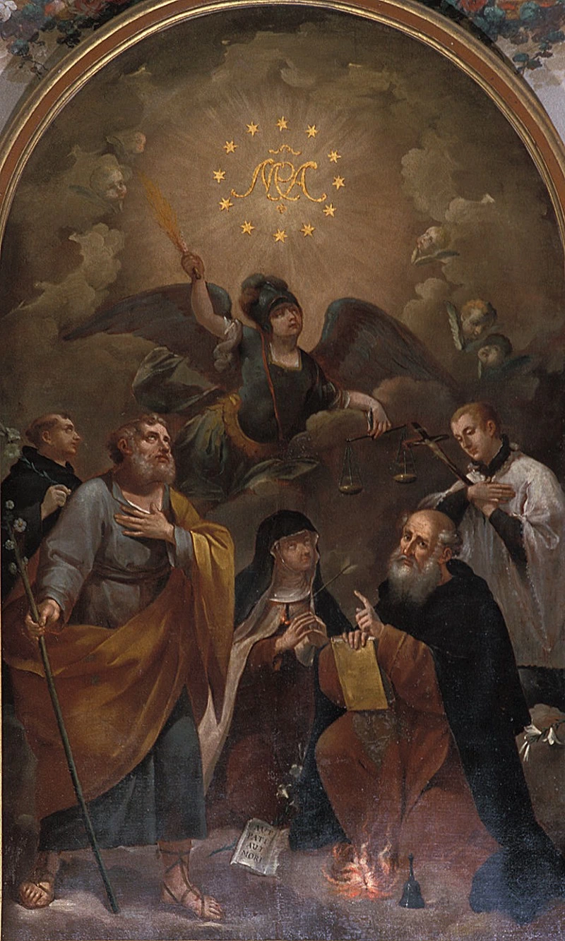 A. M. sec. XIX, San Michele arcangelo, Santi e Sante