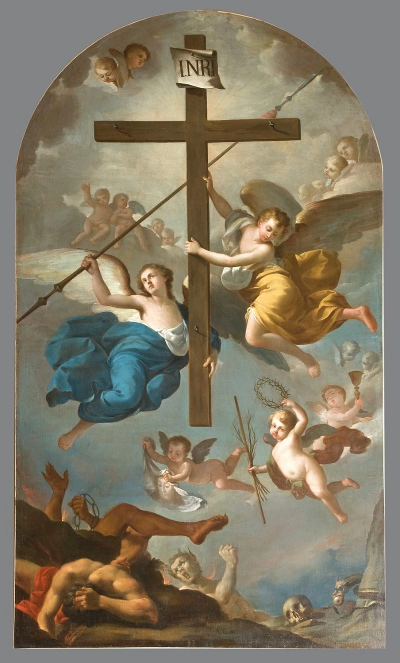 A. M. sec. XVIII, Esaltazione della croce