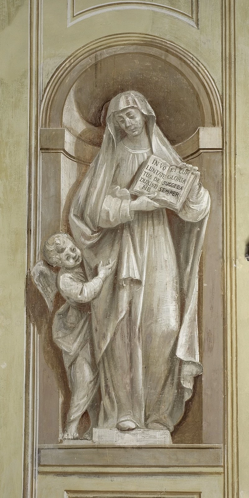 A. M. sec. XVIII, S. Francesca Romana ha la visione dell'angelo