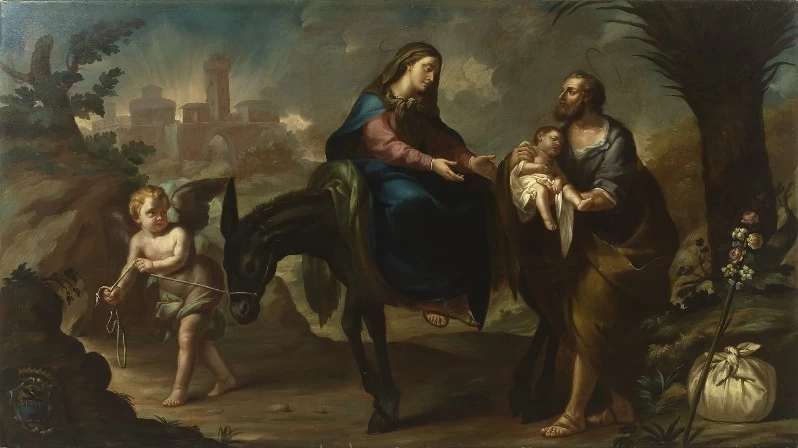 A. M. (1771), Fuga in Egitto