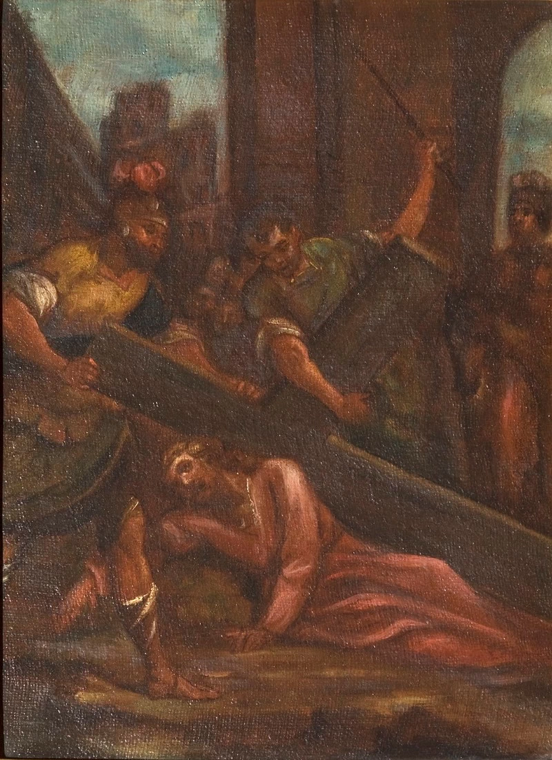 Via crucis - Gesù Cristo cade la prima volta (Via Crucis III)