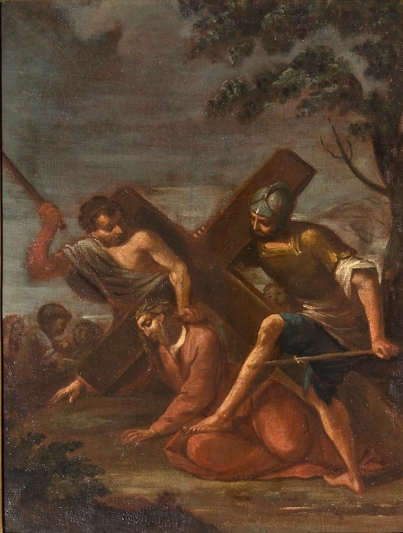Via crucis - Gesù Cristo cade la seconda volta (Via Crucis VII)