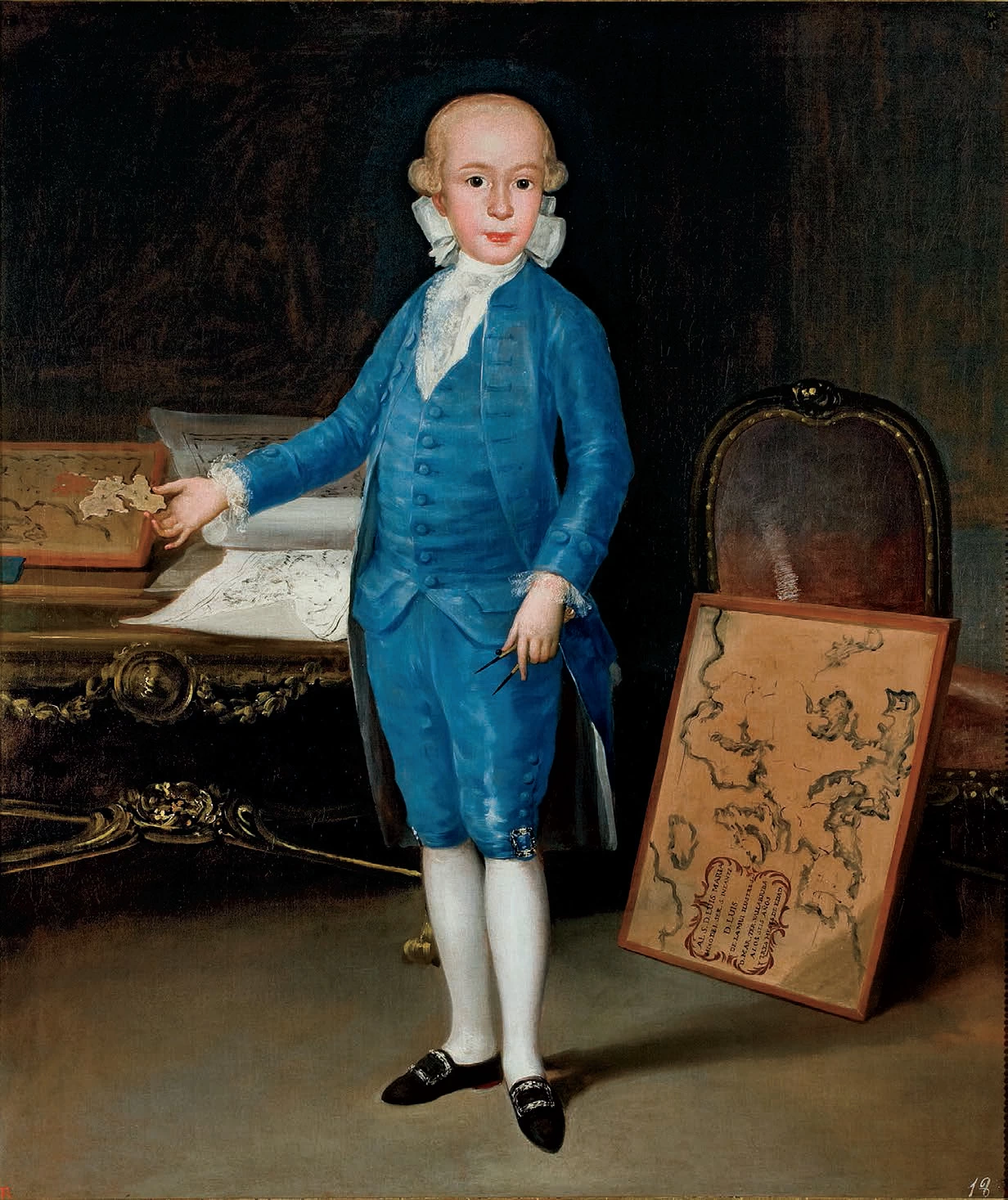 Francisco de Goya y Lucientes 424 Ritratto di Luis María de Borbón y Vallabriga Museo di Saragozza