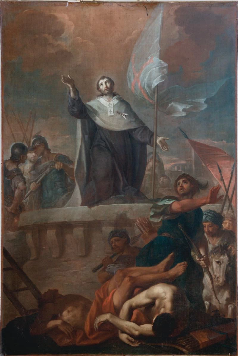 E. detto il Giovane (1740 - 1744), Dipinto S. Pietro Thoma