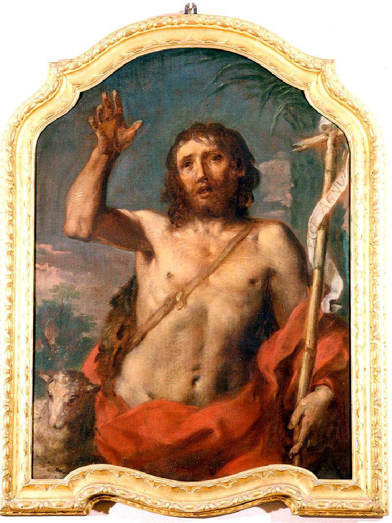 28-Graziani E. detto il Giovane sec. XVIII, Dipinto San Giovanni Battista-beweb