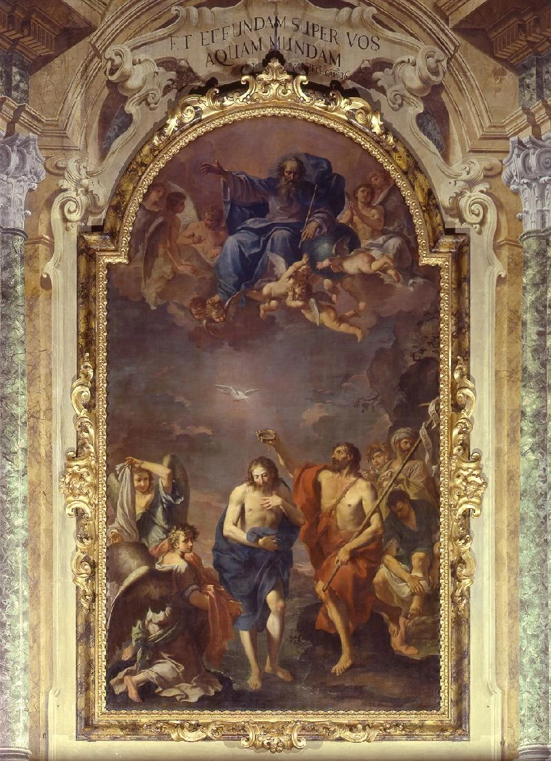 E. detto il Giovane sec. XVIII, Battesimo di Gesù Cristo