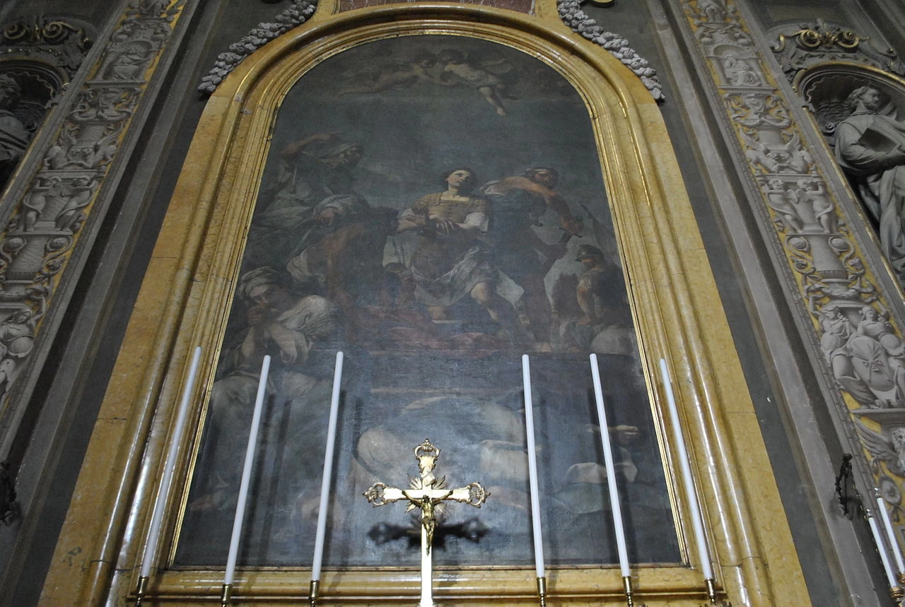 Decapitazione di san Giorgio - Cattedrale di san Giorgio, Ferrara