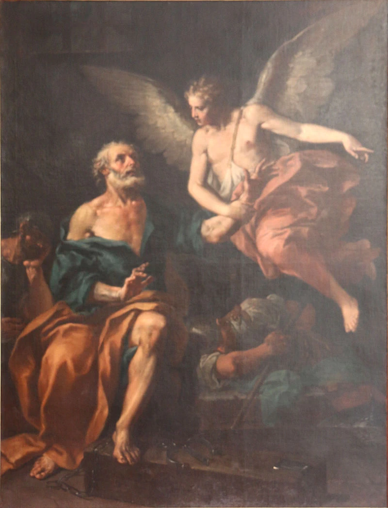 San Pietro e l'angelo