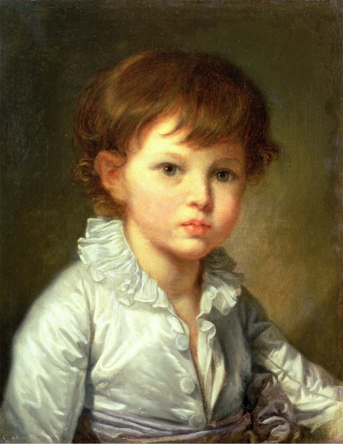 Jean Baptiste Greuze 110 Ritratto del conte Stroganov da bambino Hermitage, San Pietroburgo