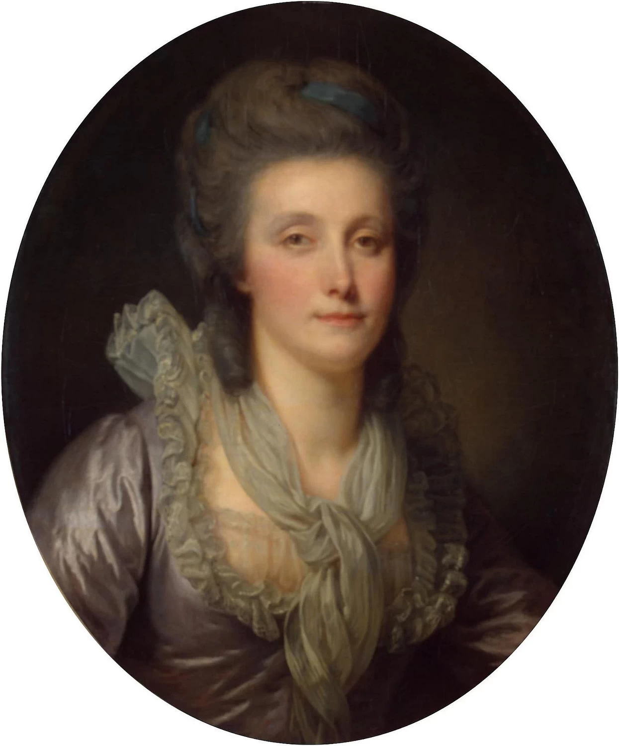 Jean Baptiste Greuze 115 Ritratto della contessa Ekaterina Shuvalova Hermitage, San Pietroburgo