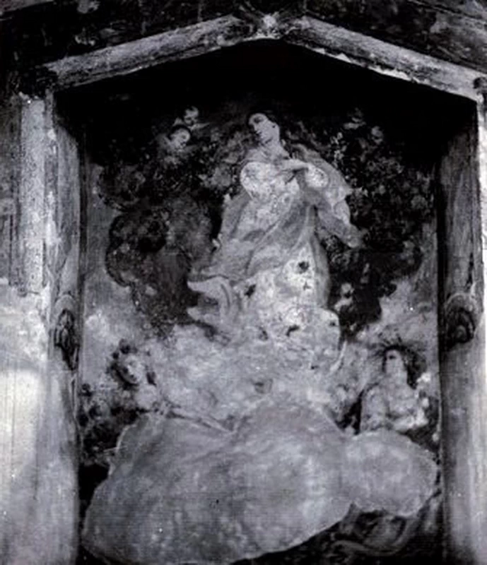 274 Santella 1883 ca. distrutto affresco Passirano (BS)