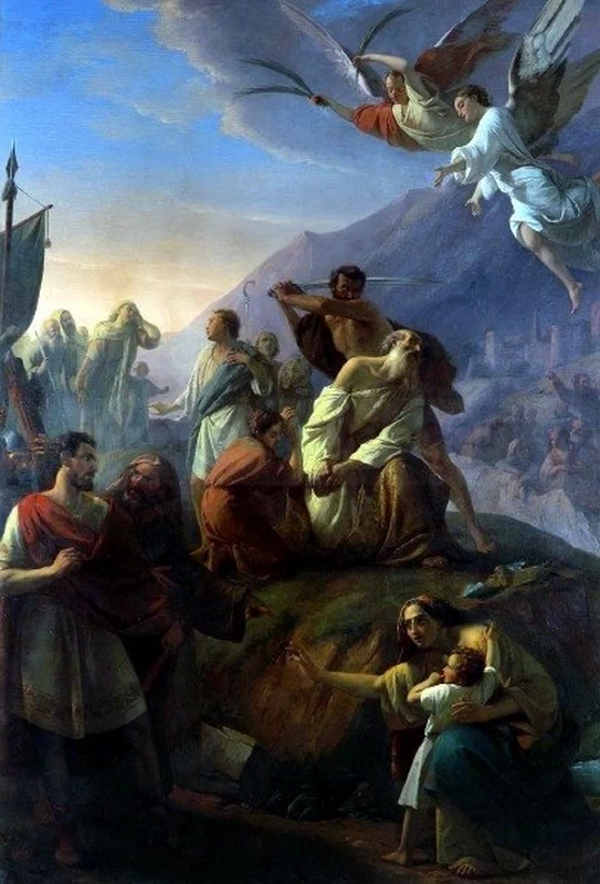 443 martirio di san biagio CAPRINO BERGAMASCO