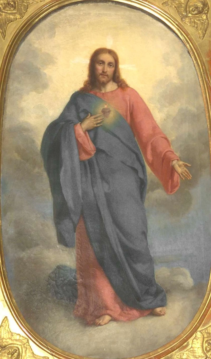 530 Guadagnini A. (attr.) sec. XIX, Sacro Cuore di Gesù diocesi di BG