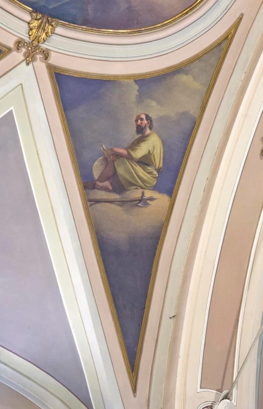 640 San Giuda Taddeo apostolo affresco chiesa della Trasfigurazione di N.S.G.C. Breno (BS)