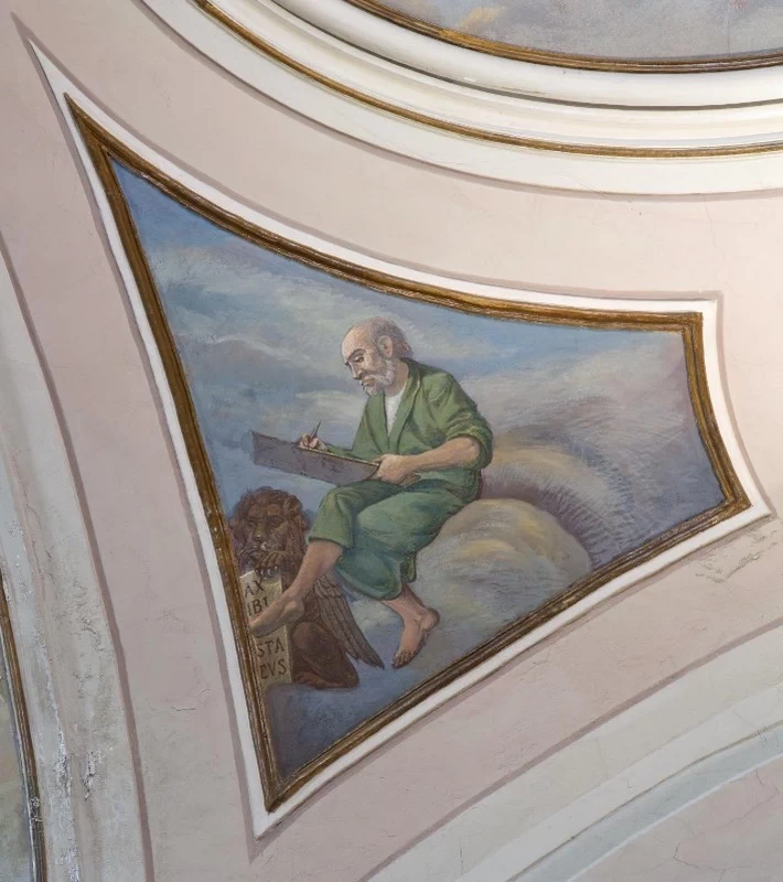 652 San Marco evangelista 1 chiesa die SS. Pietro e Paolo Villa di Lozio (BS)