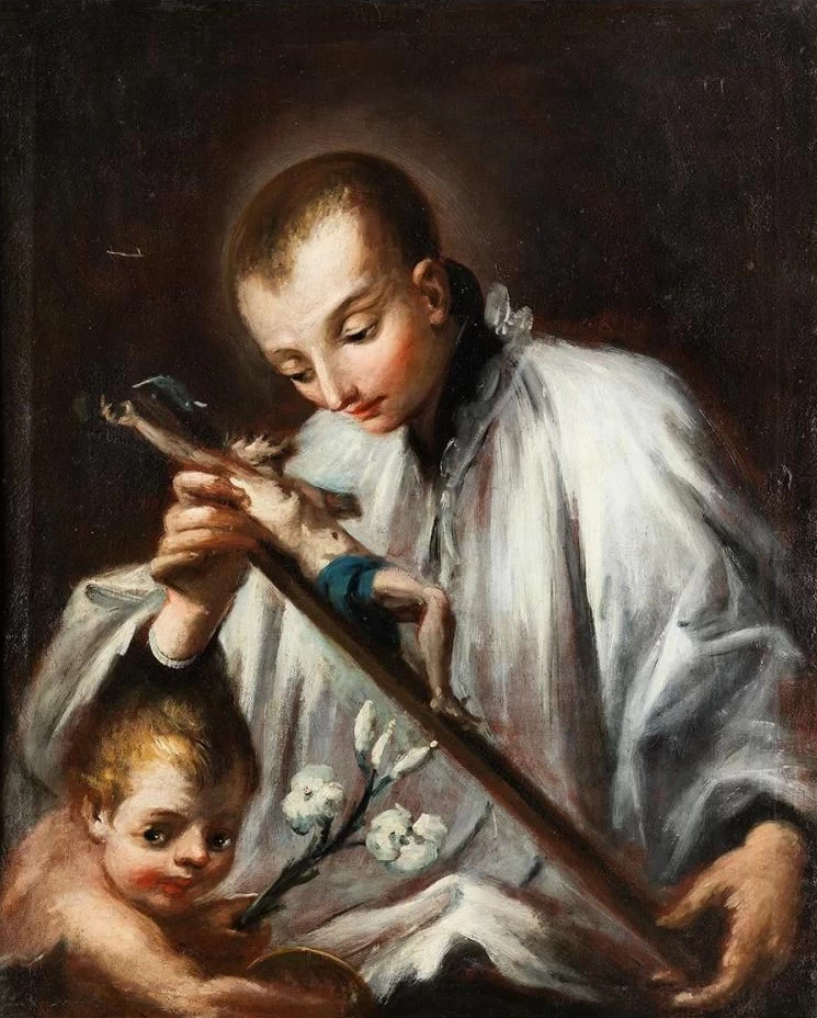 Gianantonio Guardi 90 San Luigi Gonzaga attribuito