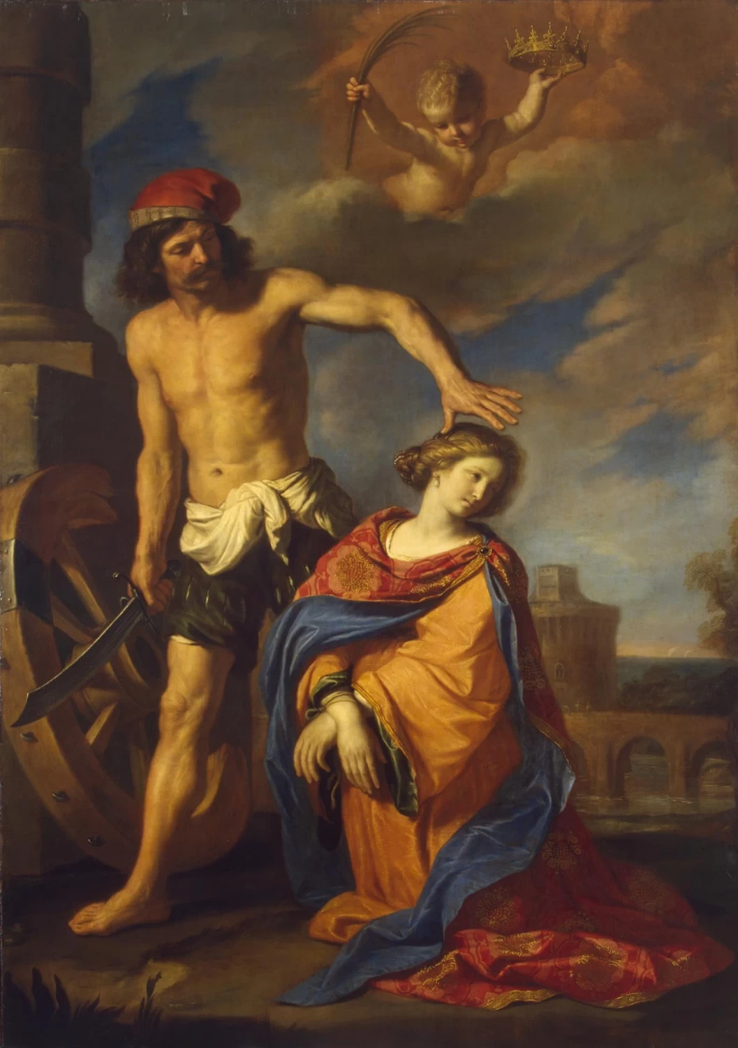 Giovanni Francesco Barbieri, il Guercino 372 Il martirio di Santa Caterina Hermitage, San Pietroburgo