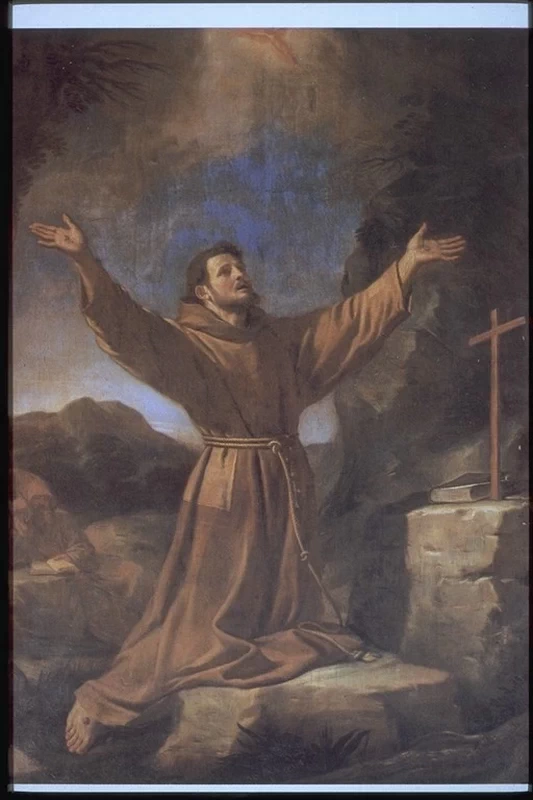 Giovanni Francesco Barbieri, il Guercino 405 San Francesco d'Assisi riceve le stimmate Pinacoteca Comunale di Cento