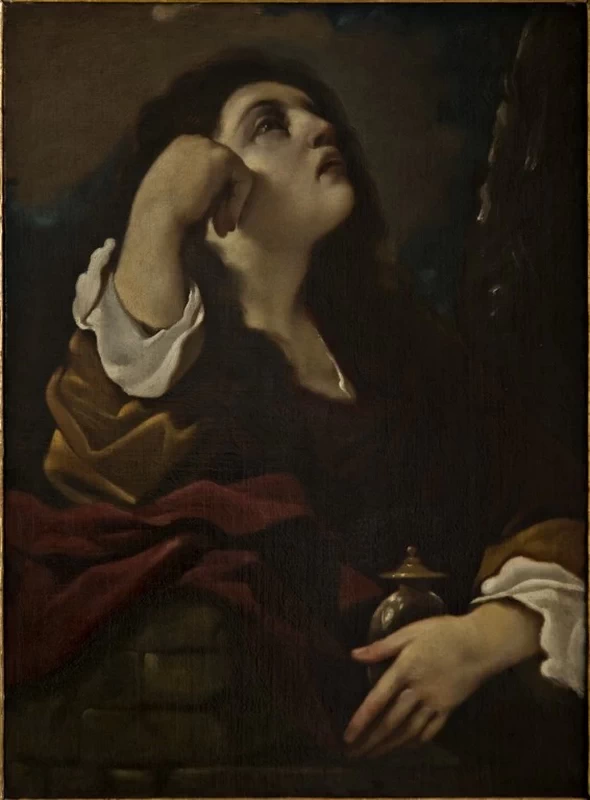 Giovanni Francesco Barbieri, il Guercino 425 Santa Maria Maddalena in meditazione Pinacoteca Comunale di Cento