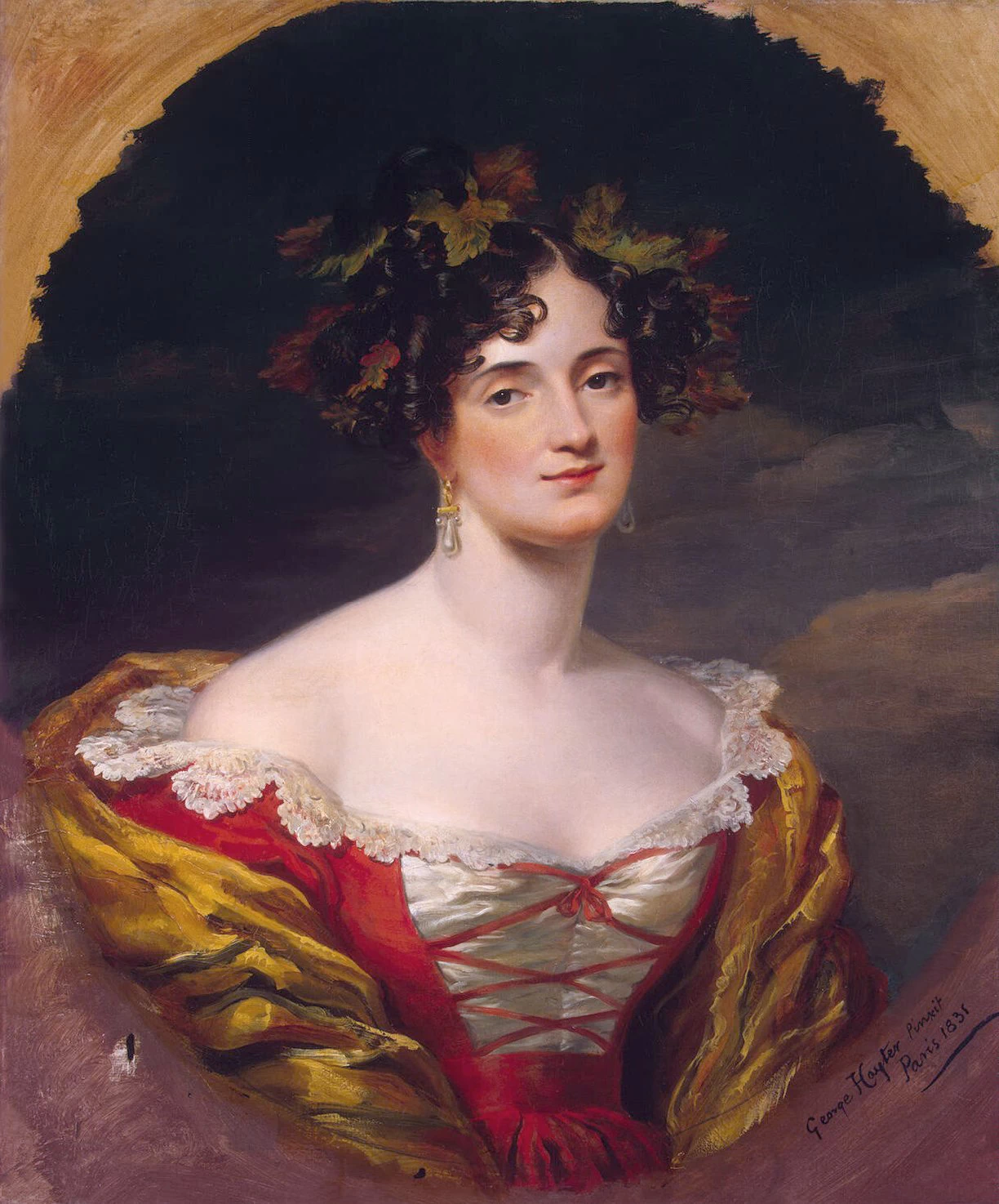 George Hayter 52 Ritratto di Sofia Potocka Hermitage, San Pietroburgo