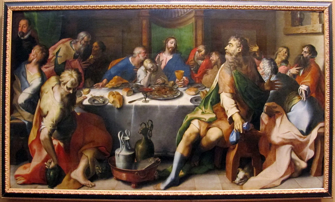 Ultima cena - Galleria Farnese (Museo di Capodimonte)