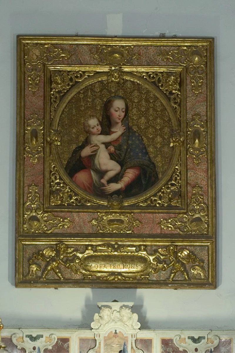 Teodoro di Enrico ultimo quarto sec. XVI, Madonna della purità in olio su tavola