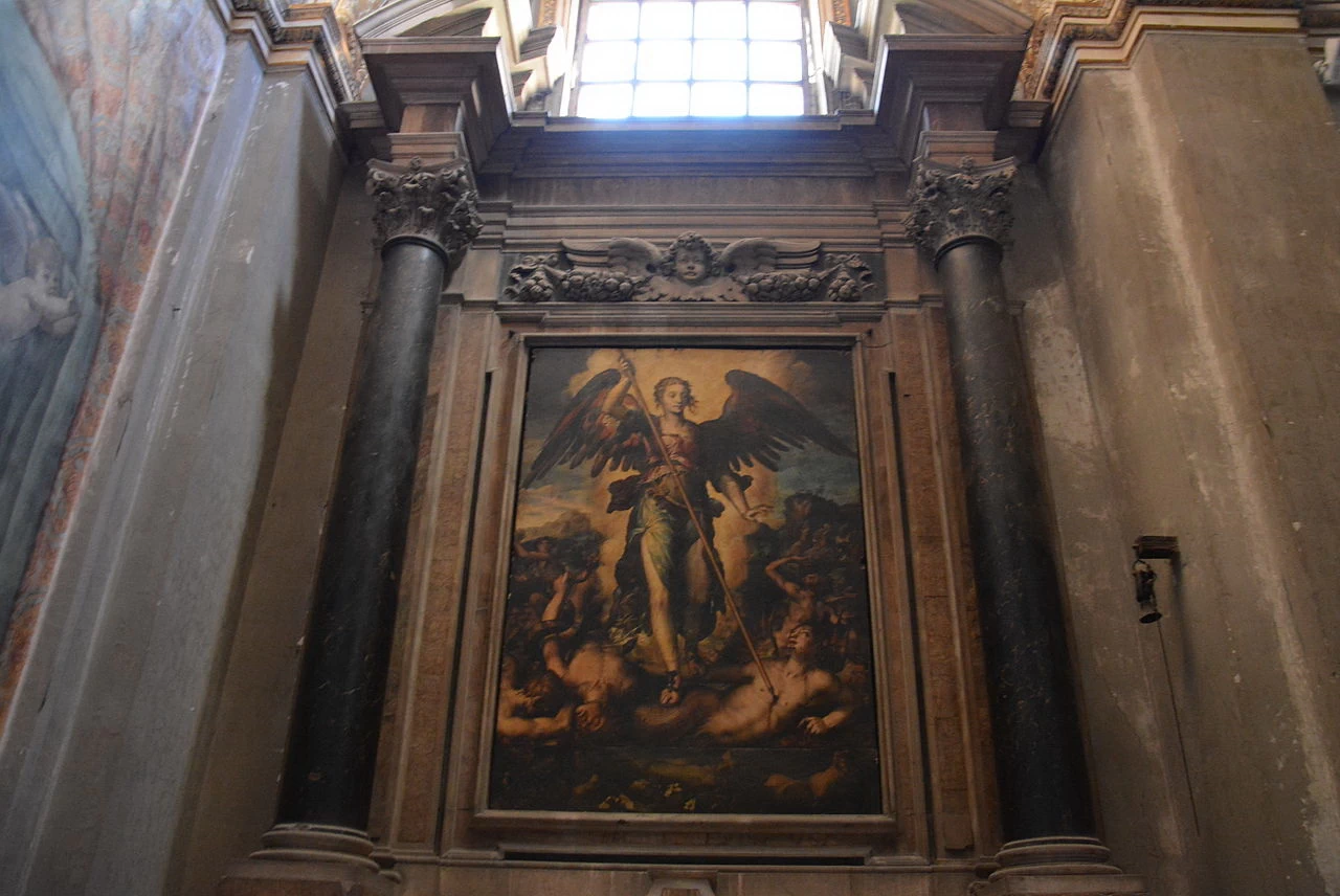 L'Arcangelo - Cappella Sanseverino nella chiesa di Santa Maria la Nova a Napoli