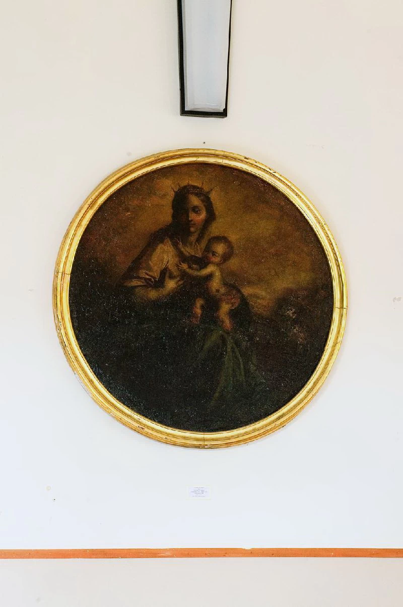 Teodoro di Enrico terzo quarto sec. XVI, Madonna del latte in olio su tela