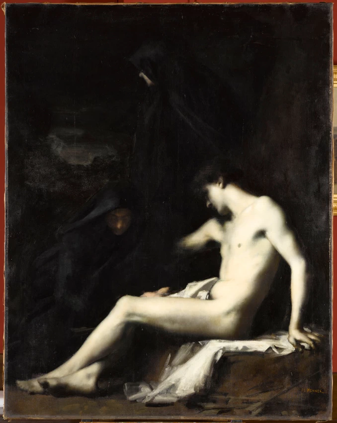 Jean Jacques Henner 77 San Sebastiano Musée d'Orsay, Parigi