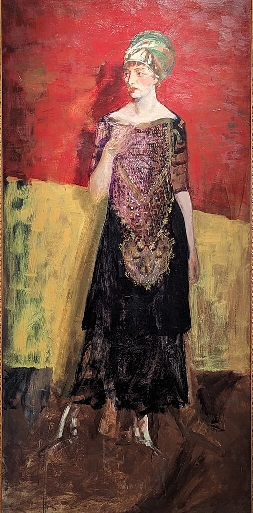 Robert Henri 68 O in costume persiano , 1913 De Young Museum, San Francisco