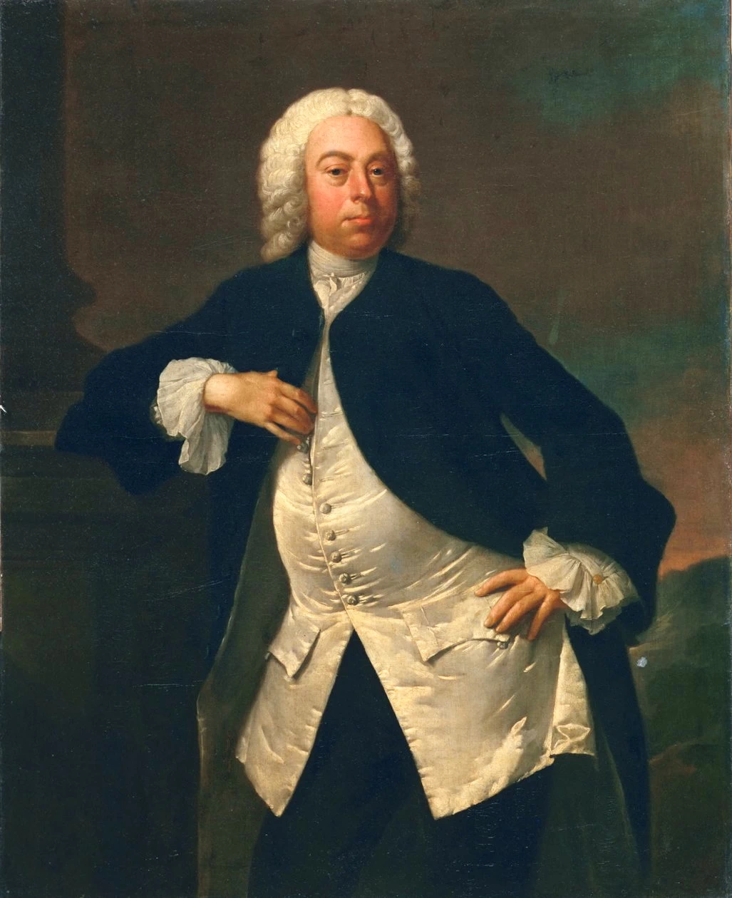 Uomo in un panciotto di seta bianca Huntington Library and Art Gallery, San Marino