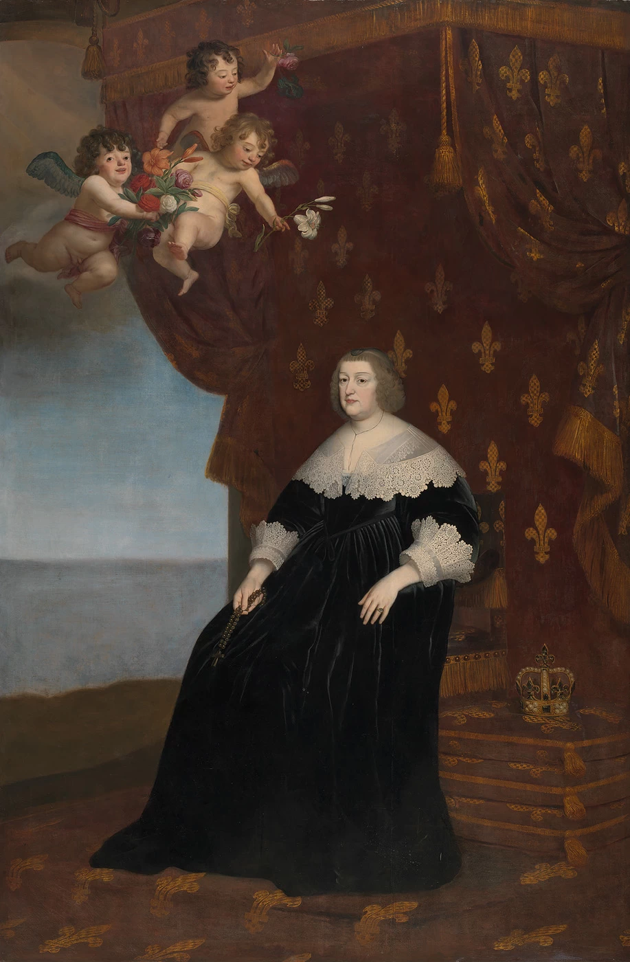 Gerard van Honthorst 132 Maria de Medici, Regina Madre di Francia Museo di Amsterdam