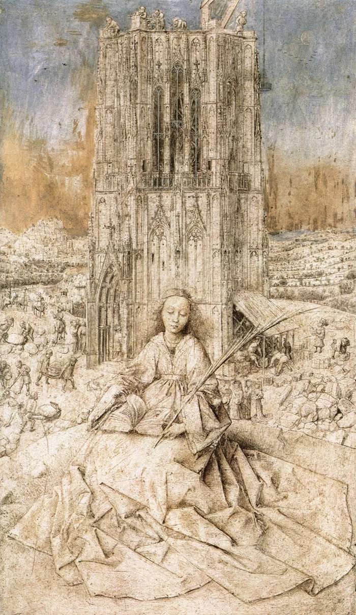 Santa Barbara, Koninklijk Museum voor Schone Kunsten, Antwerp