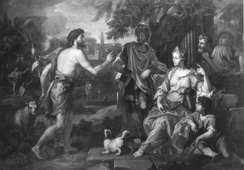 Giovanni Battista davanti a Erode Collezioni di dipinti statali bavaresi, Monaco di Baviera