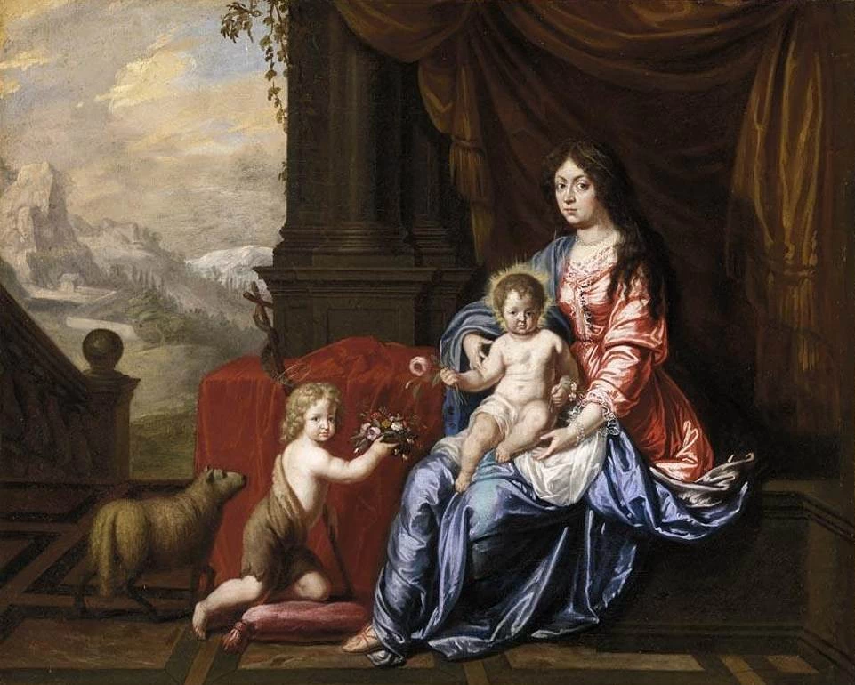 Vergine con Bambino e San Giovanni Battista